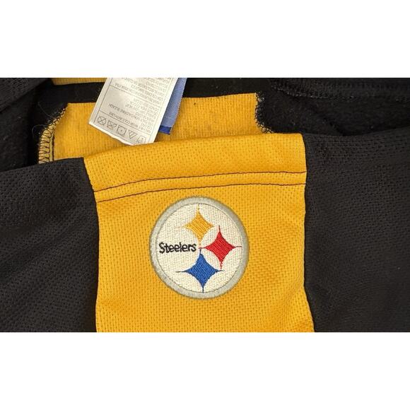 Reebok NFL Team Apparel Pittsburgh Steelers Hooded Sweater Medium Style 8170A - Picture 4 of 7